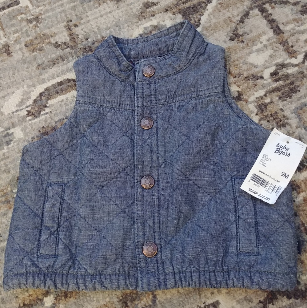 Oshkosh jean vest
